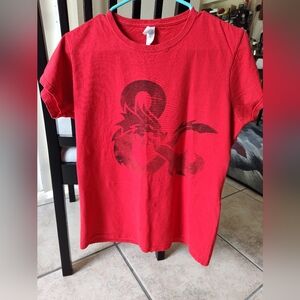 Dungeons & Dragons Decal Ladies Tee